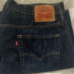 Levi's 569 Relaxed Fit Men's Jeans - Indigo Blue